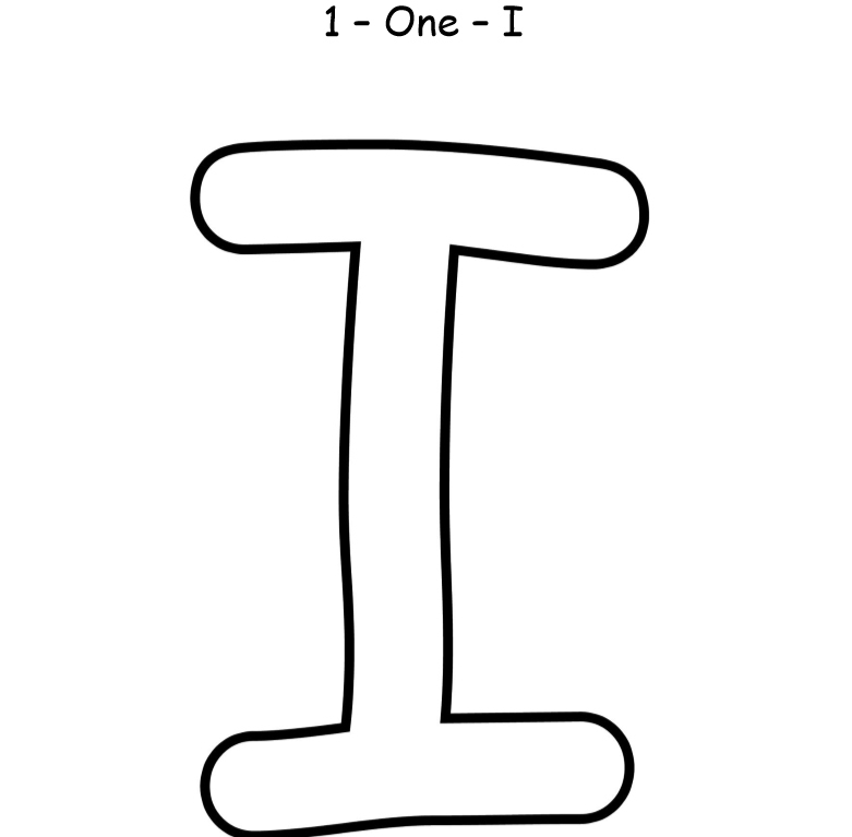 roman numbers - one