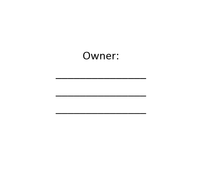 contact book owner