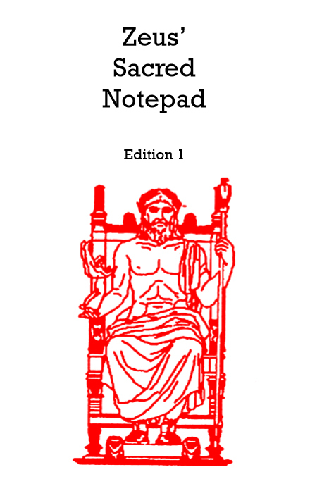 Zeus' sacred notepad - Book interior 3