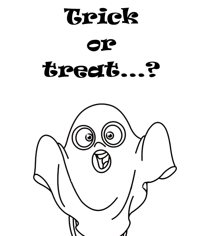 Happy Halloween coloring book - interior - 4