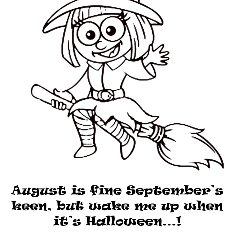 Happy Halloween coloring book - interior - 6