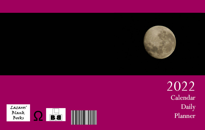 2022 Calendar & Daily Planner - Full cover