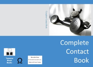 Complete contact book - book cover